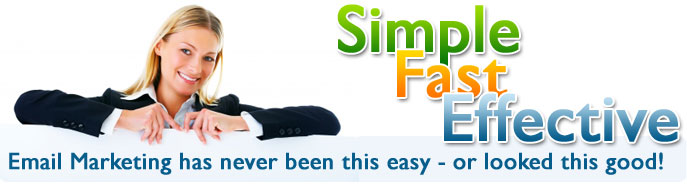 Email Marketing has never been this easy - or looked this good!